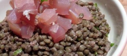 091222 Salade de lentilles au marlin fumé (Copier)