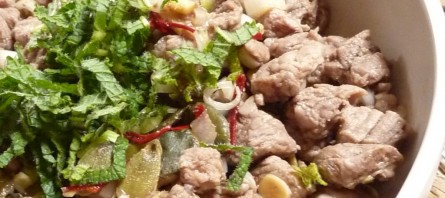 100605 Salade de veau thaie